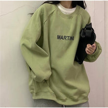 New 2021 Chic Letter High Quality Oversized Sweatshirt Thick Soft Fall Clothing