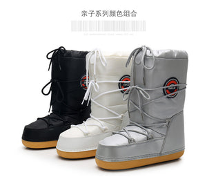 Hot Moon Boots Winter Platform Moon Boots Female 2021 Winter Velvet Fur trimmed Ankle Boots