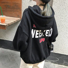 New 2021 Letter Printed Loose Trendy Hooded Sweatshirt