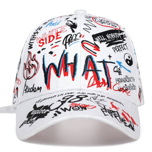 New 2022 WHAT Graffiti  Snapback