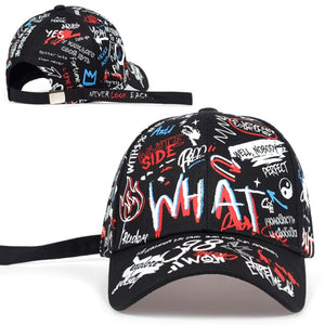 New 2022 WHAT Graffiti  Snapback