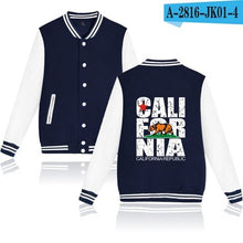 California Republic Printed Baseball Jacket