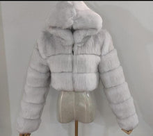 Women Soft Hooded Fur Coat Winter Faux Fox Fur Coat  High Quality Female Jacket Thick Coat