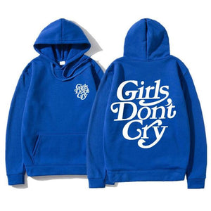 2021 Autumn Winter Girls Don't Cry Sweatshirt Fleece Over sized Hoodie