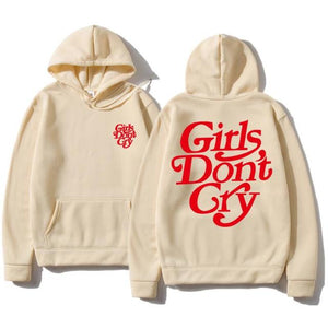 2021 Autumn Winter Girls Don't Cry Sweatshirt Fleece Over sized Hoodie