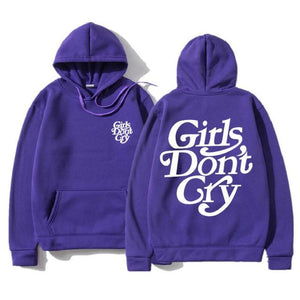 2021 Autumn Winter Girls Don't Cry Sweatshirt Fleece Over sized Hoodie