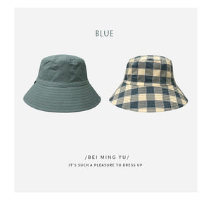 Women's Bucket Hat Women 2021 Double Sided hat