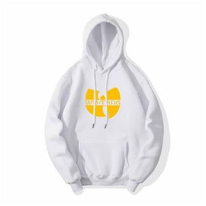 Letter Wu Tang Print Hoodie Design Sweatshirt 2021 Autumn and Winter