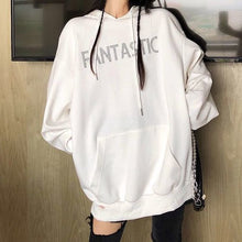 Crystal  Graphic Hoodie Oversized Sweatshirt  Diamond Letter Printed Bear