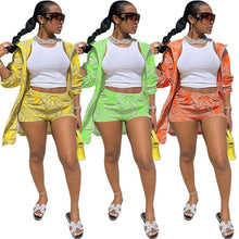 Two Piece Shirt Dress Set Sweatsuits for Women Outfits Long Sleeve Hoodie Blouses Sports Shorts Casual T