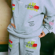 New 2022 Two 2 Piece Set Women Tracksuit Long Sleeve Hoodies Top Sweatpants Set