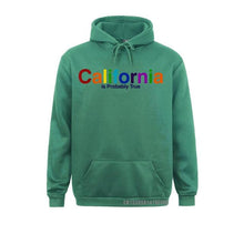 California  Retro  Long Sleeve Hooded Sweatshirt