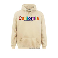 California  Retro  Long Sleeve Hooded Sweatshirt