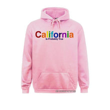 California  Retro  Long Sleeve Hooded Sweatshirt