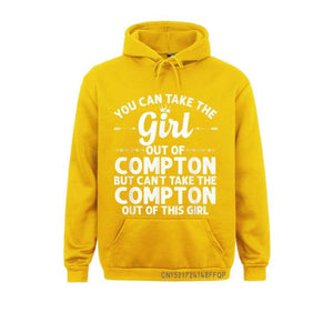 Girl Out Of COMPTON CALIFORNIA Home Roots Pullover Women Sweatshirts Long Sleeve Hoodie