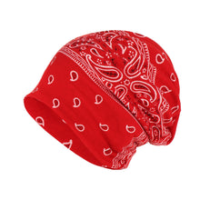 New 2021 Under scarf Printed  Women Dual-use cap