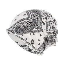 New 2021 Under scarf Printed  Women Dual-use cap