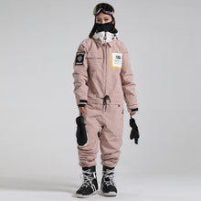 Women Jumpsuit Overalls  Suit Winter Outdoor Warm Breathable Windproof Waterproof