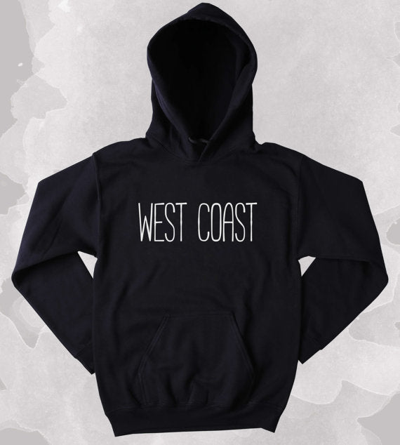 West Coast Hoodie  Beach California Sweatshirt Clothing More  Colors-Z025